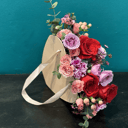 Jardín de amor - caja de flores