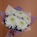 Bouquet 'Single-headed varietal chrysanthemum Magnum'