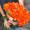 Bouquet '55 orange roses'