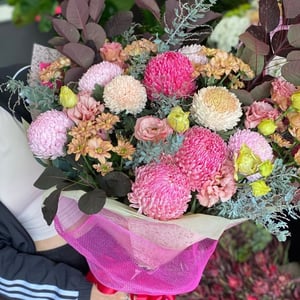 Bouquet 'Magic chrysanthemums'