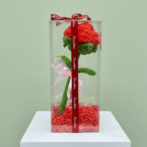 Eternal Rose - Giant Crochet Rose in Box