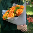 Blumenstrauß 'Strauß roter Rosen 9 Stk'