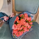 Bouquet 'Coral roses'