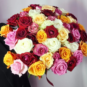 Bouquet '51 Shades of Happiness'