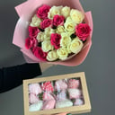 Roses and strawberries