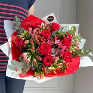 Blumenstrauß Liebe in Rot