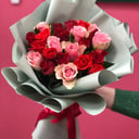 Bouquet '25 roses in decoration'