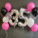 Set of balloons 173 - with numbers 35 anniversary