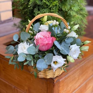 Cesta de flores 'Colorful day'