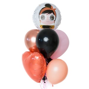 Balloon Set "Happy Birthday, Beauty"