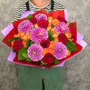 Dahlia and Roses Bouquet