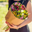 Bouquet 'Delightful Alstroemeria (mini)'