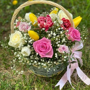 Blumenkorb 'Wonderful moment'