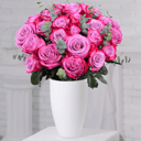 Arrangement 'Mystery: 24 Purple Roses'