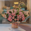 Blumenstrauß 'Rosa Wirbel'