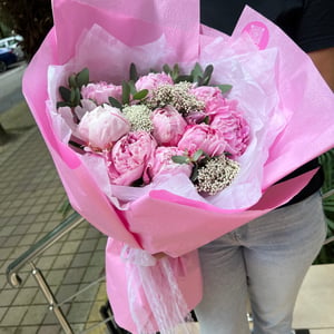 Bouquet of peonies