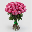 Bouquet of 35 roses "Deep Purple"