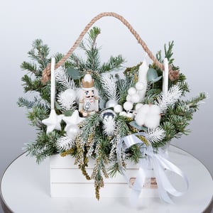 Boîte à fleurs 'Le conte de Noël'