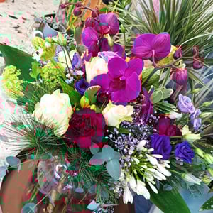 Blumenstrauß 'Opulenz in Lila'