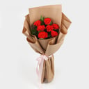 Ramo de rosas "Sueño escarlata"