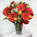 Celebration Day: Roses, Alstroemerias and Gerberas