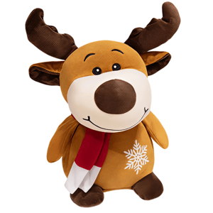 Plush reindeer Christmas miracle