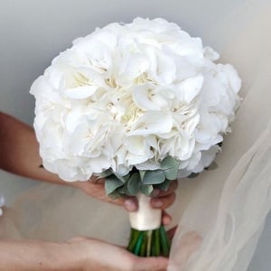Bridal bouquet "White lace"