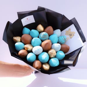 Men's Choco-Strawberries Bouquet