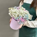 Mini cylinder with Gypsophila