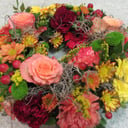 Blumenarrangement 'Herbstkranz'