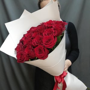 Ramo '21 rosa roja'