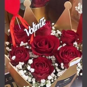 Boîte à fleurs 'Pour votre reine'