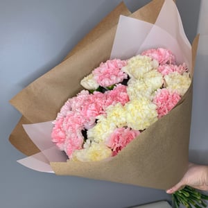 Dianthus in craft paper 25