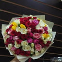 Bouquet '101 rose multicolored'