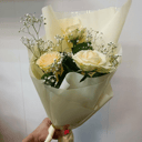 Ramo de Rosas con Gypsophila