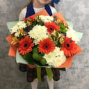 Bouquet of Gerberas, Chrysanthemums and Alstroemeria