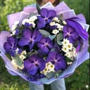 Bouquet with orchid Vanda