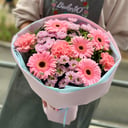 Ramo 'Puesta de sol rosa'