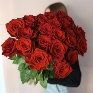 25 high premium roses 70 cm