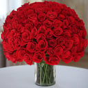 Bouquet of 101 red roses