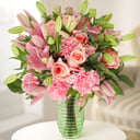 Bouquet 'Floral Motif: Roses, Lilies and Carnations'