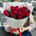 Bouquet of red roses