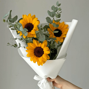 Blumenstrauß 'Sonne in den Händen'