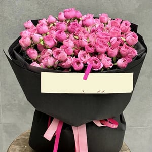 Fuchsia Spray Rose Bouquet