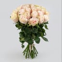 Bouquet of 25 roses Pink Mondial