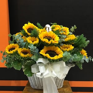 Blumenkorb 'Sommer Sonne'