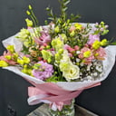 Ramo 'Bouquet of matiol, carnations and eustoma'