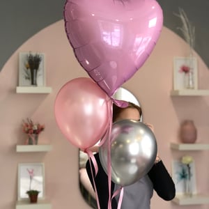 Helium balloon set