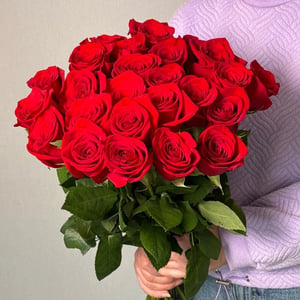 Bouquet '25 Ecuadorian Red Roses'