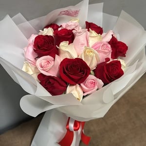 Flower box '36 Mixed Roses Bouquet'